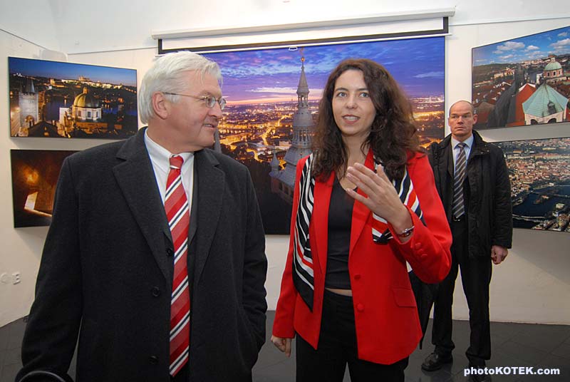 Foto - Černohousová a Steinmeier