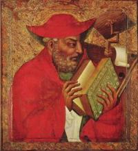 Sv. Jeroným, patron překladatelů , ©Mistr Theodorik